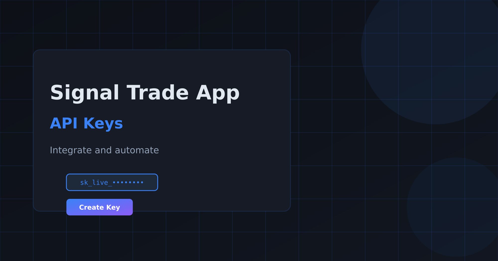 Muunship API Keys Guide