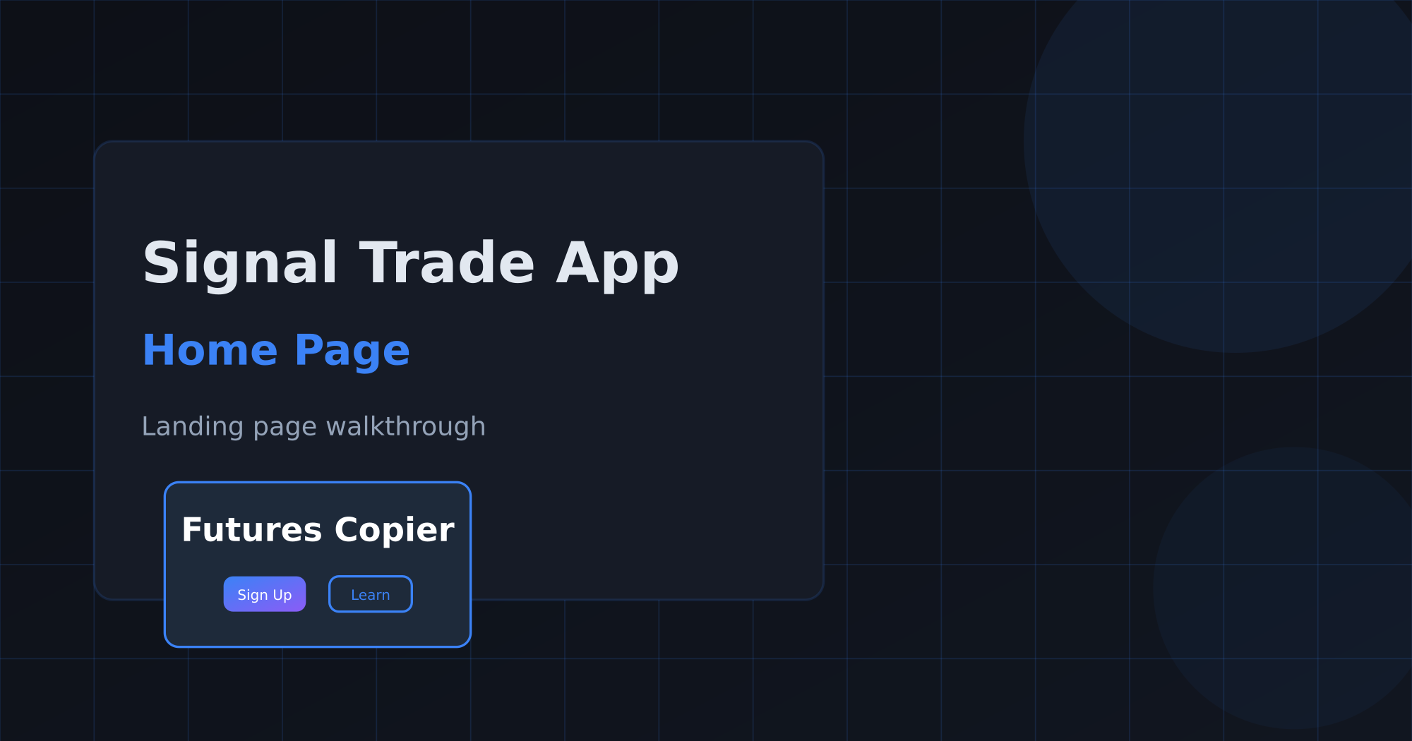 Muunship Home Page Explained